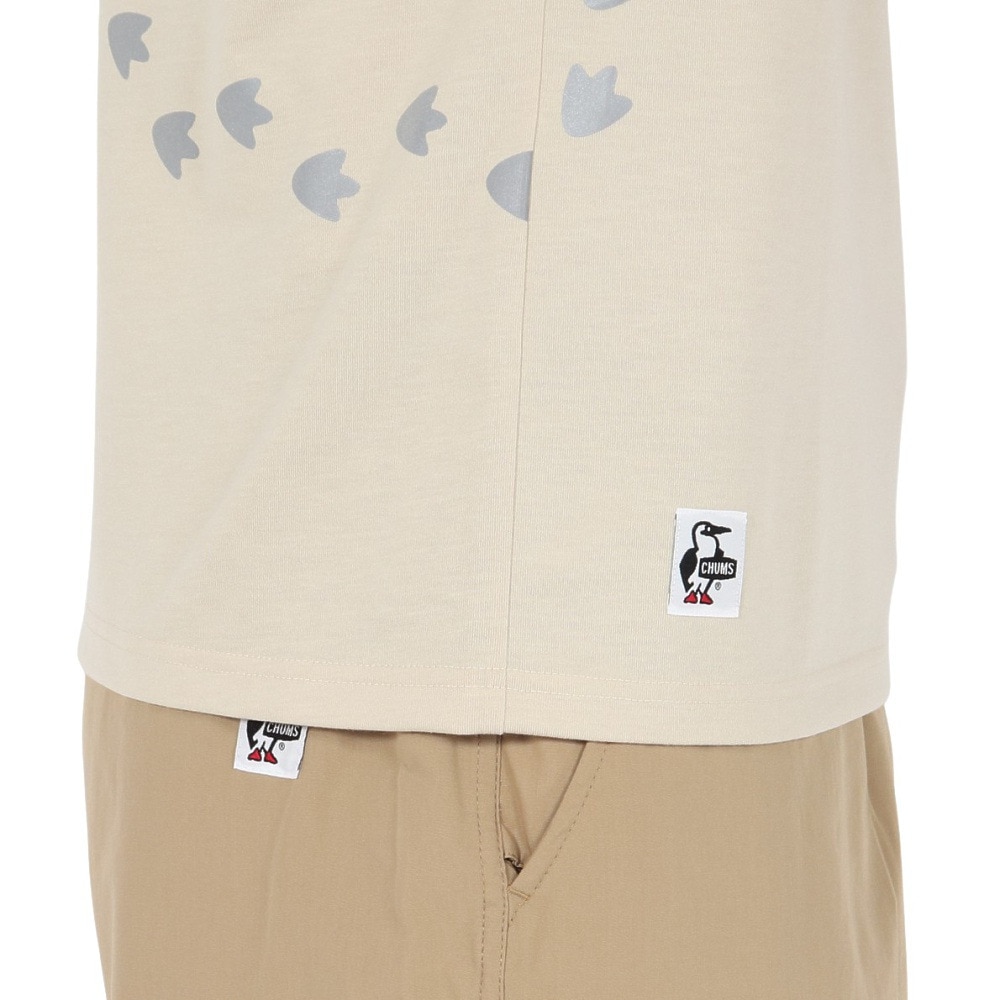 チャムス（CHUMS）（メンズ）ブービー Foot Dry Tシャツ CH01-2569-G057 ベージュ