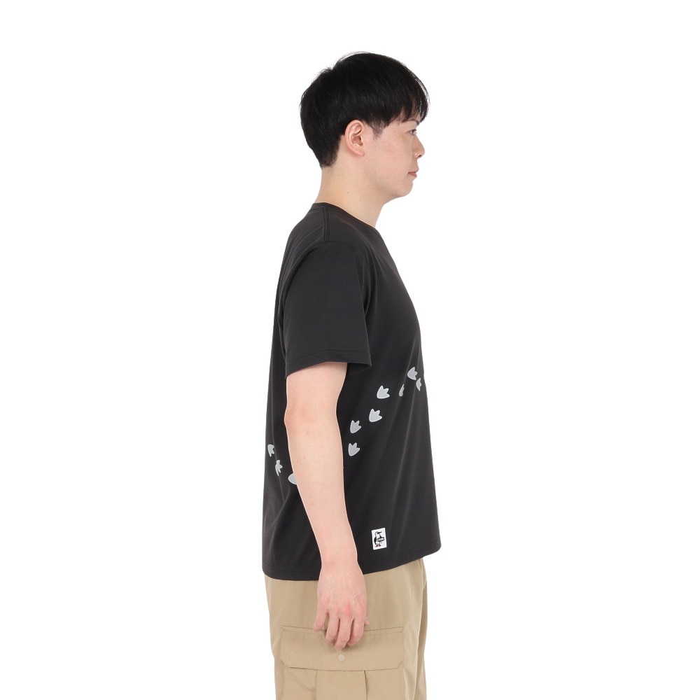 チャムス（CHUMS）（メンズ）ブービー Foot Dry Tシャツ CH01-2569-K001 ブラック