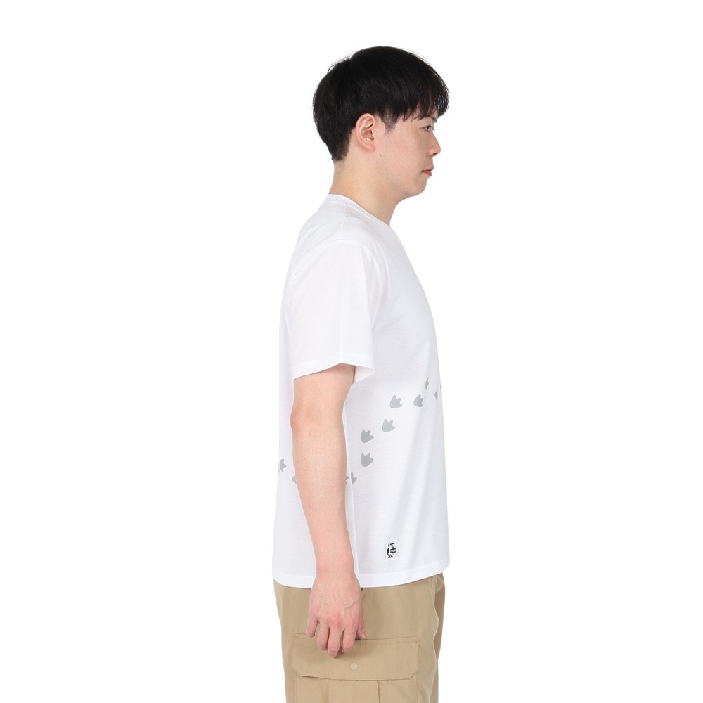 チャムス（CHUMS）（メンズ）ブービー Foot Dry Tシャツ CH01-2569-W001 ホワイト
