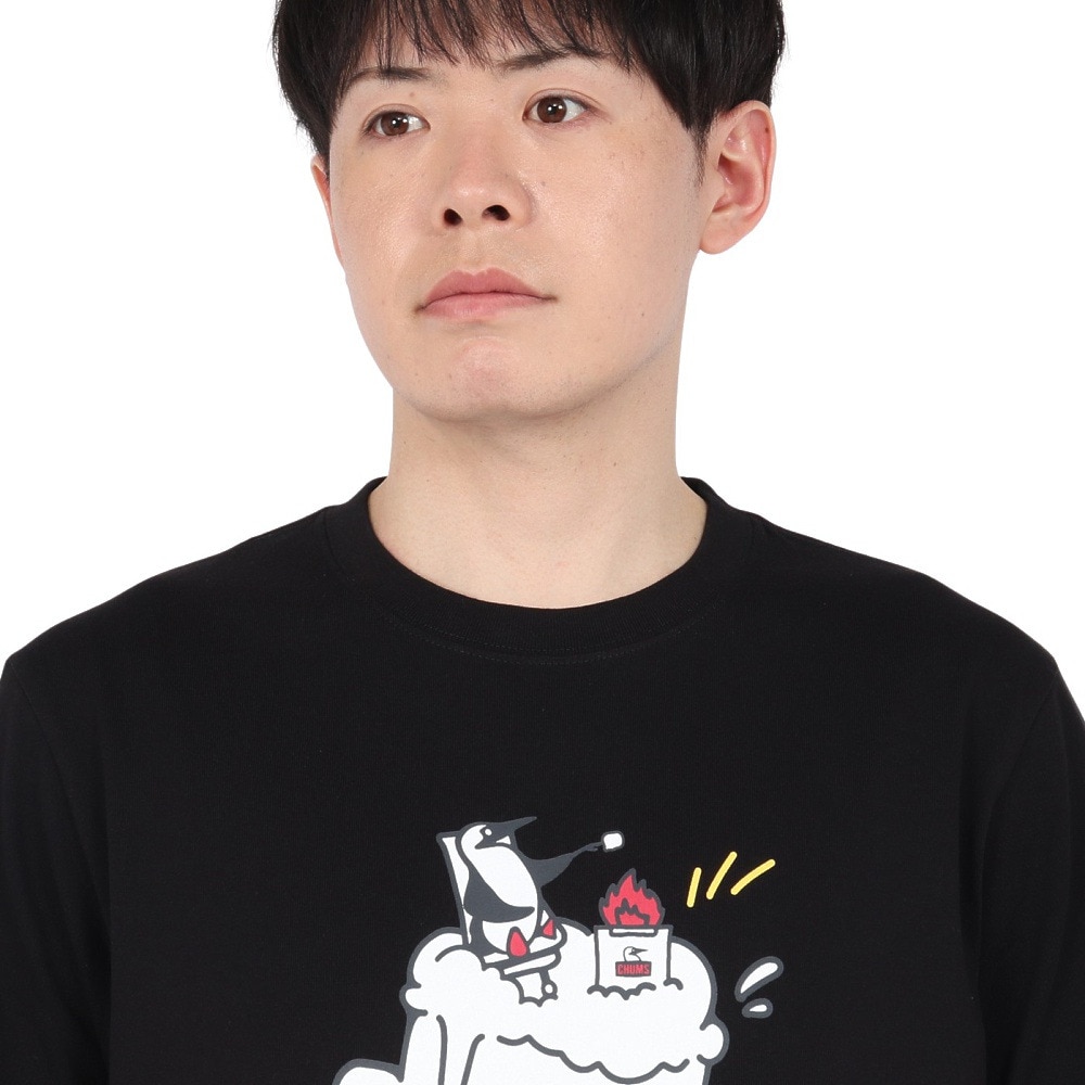 チャムス（CHUMS）（メンズ）AtBg 乾杯 Tシャツ CH01-2570-K001 ブラック