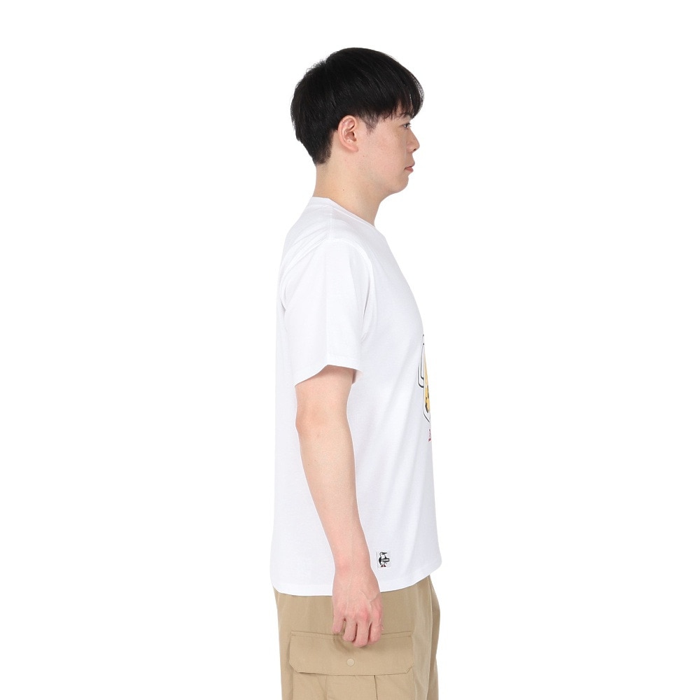チャムス（CHUMS）（メンズ）AtBg 乾杯 Tシャツ CH01-2570-W001 ホワイト
