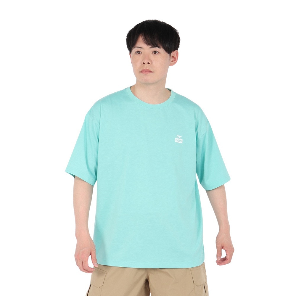 チャムス（CHUMS）（メンズ）ブービー Face Dry Tシャツ CH01-2571-M062 ミント