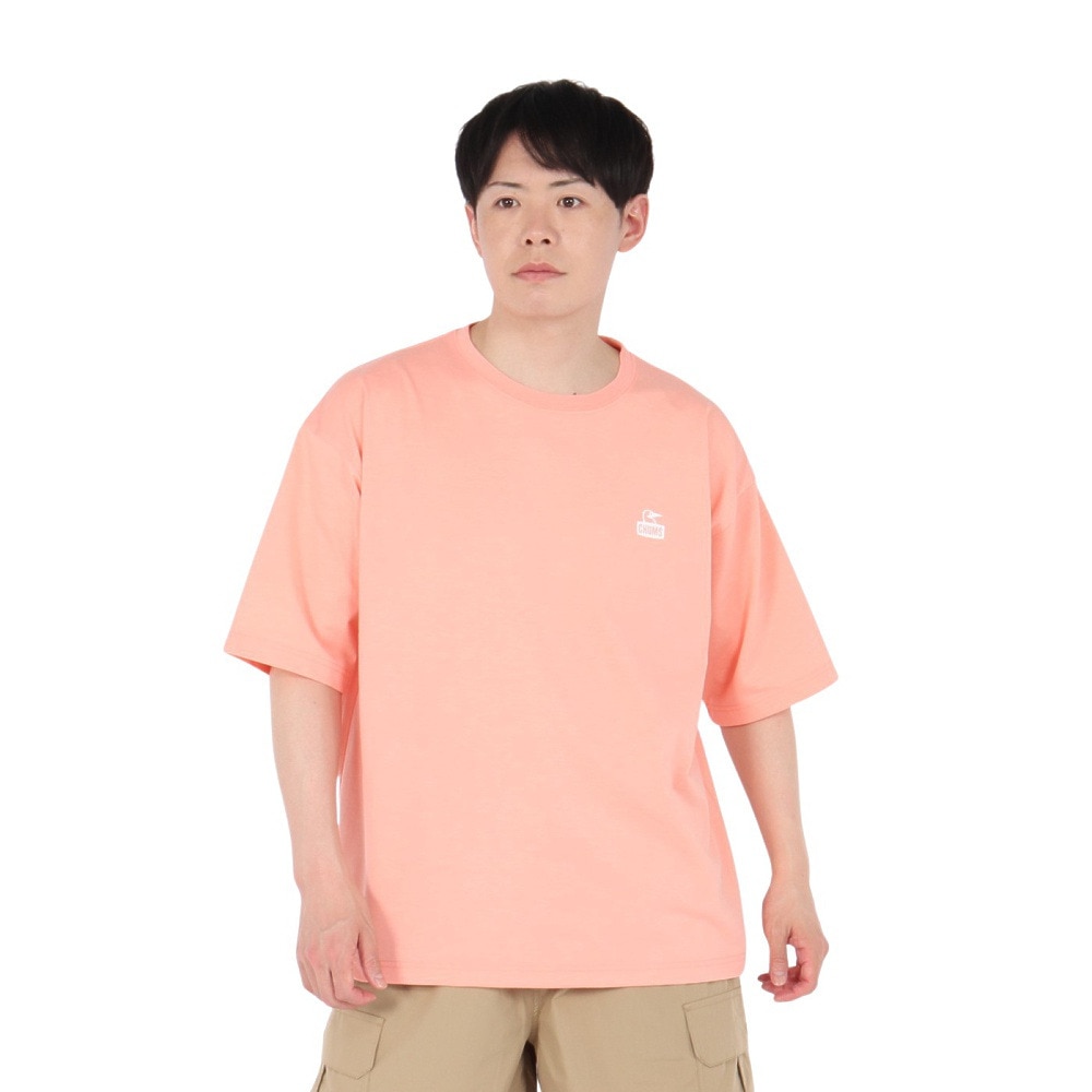 チャムス（CHUMS）（メンズ）ブービー Face Dry Tシャツ CH01-2571-R018 ピンク