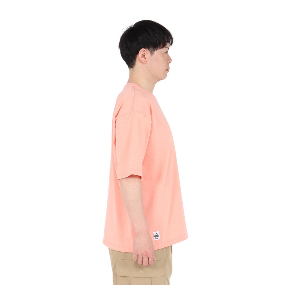 チャムス（CHUMS）（メンズ）ブービー Face Dry Tシャツ CH01-2571-R018 ピンク