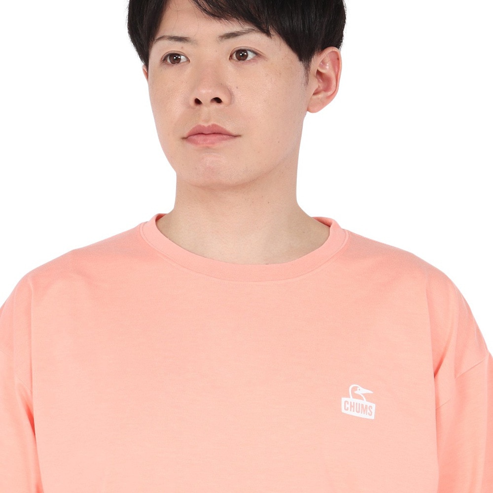 チャムス（CHUMS）（メンズ）ブービー Face Dry Tシャツ CH01-2571-R018 ピンク