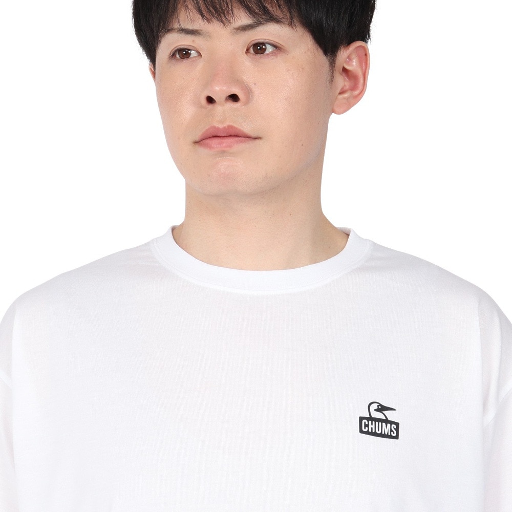 チャムス（CHUMS）（メンズ）ブービー Face Dry Tシャツ CH01-2571-W001 ホワイト