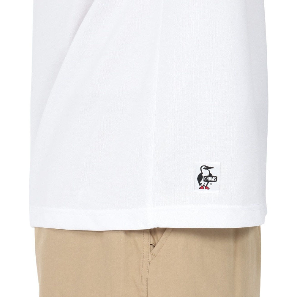 チャムス（CHUMS）（メンズ）ブービー Face Dry Tシャツ CH01-2571-W001 ホワイト