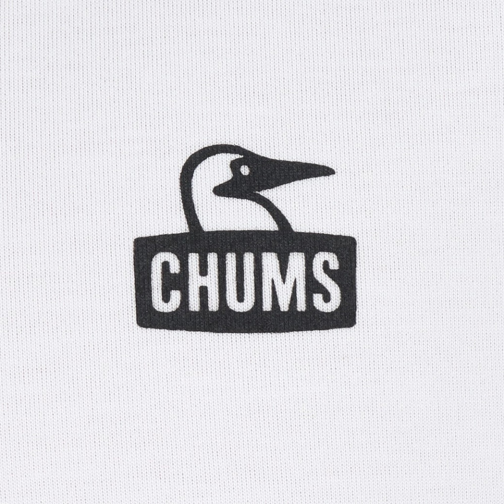 チャムス（CHUMS）（メンズ）ブービー Face Dry Tシャツ CH01-2571-W001 ホワイト