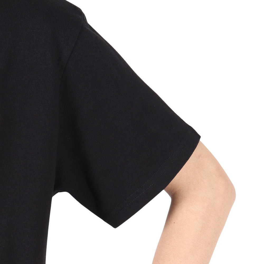 チャムス（CHUMS）（メンズ）半袖Tシャツ エルブレスコラボ LB ロゴ Glow Tシャツ CH01-2574-K001 ブラック 蓄光 綿100