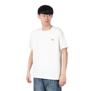 (メンズ)半袖Tシャツ エルブレスコラボ LB ロゴ Glow Tシャツ CH01-2574-W001 ホワイト 蓄光 綿100