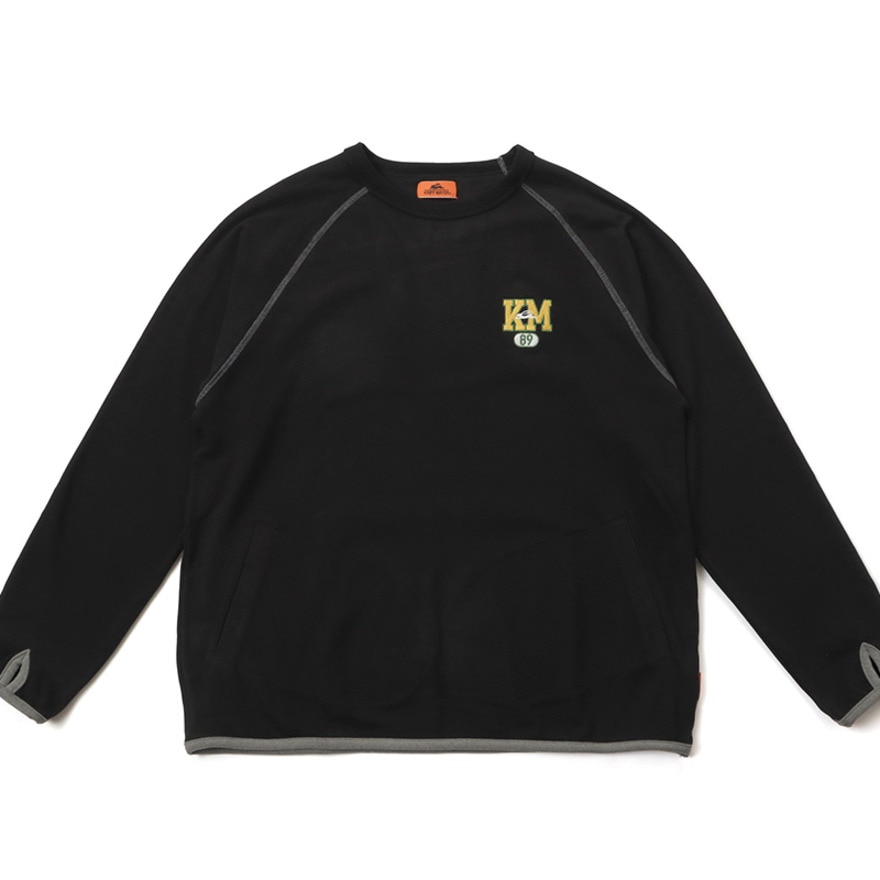 クリフメイヤー（KRIFF MAYER）（メンズ）もちのび デザインロンT 2515604:19:BLACK
