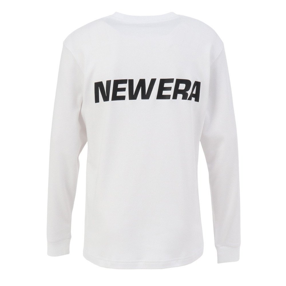 ニューエラ（NEW ERA）（メンズ、レディース）長袖 オーバーサイズド ウォーム Tシャツ ワードマークロゴ 14668840