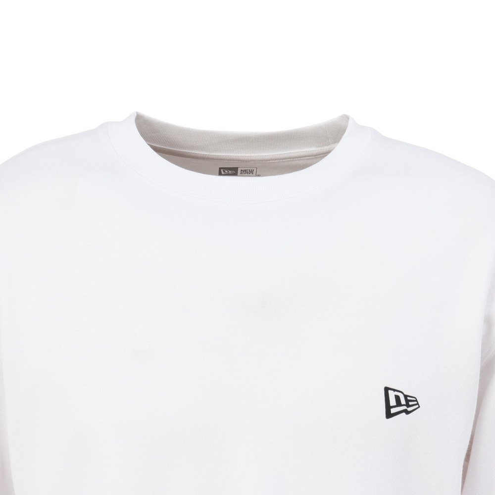 ニューエラ（NEW ERA）（メンズ、レディース）長袖 オーバーサイズド ウォーム Tシャツ ワードマークロゴ 14668840
