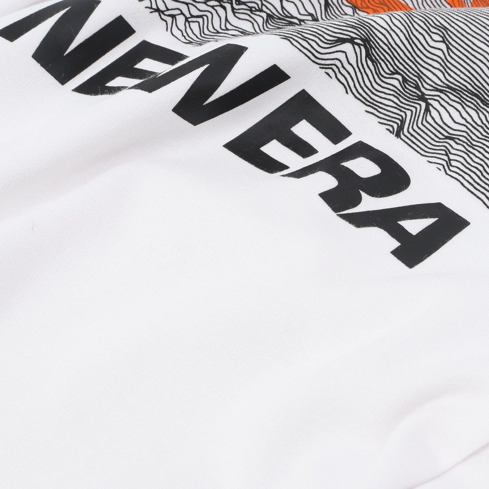 ニューエラ（NEW ERA）（メンズ、レディース）長袖 オーバーサイズド ウォーム Tシャツ Topographic Surface 14668842