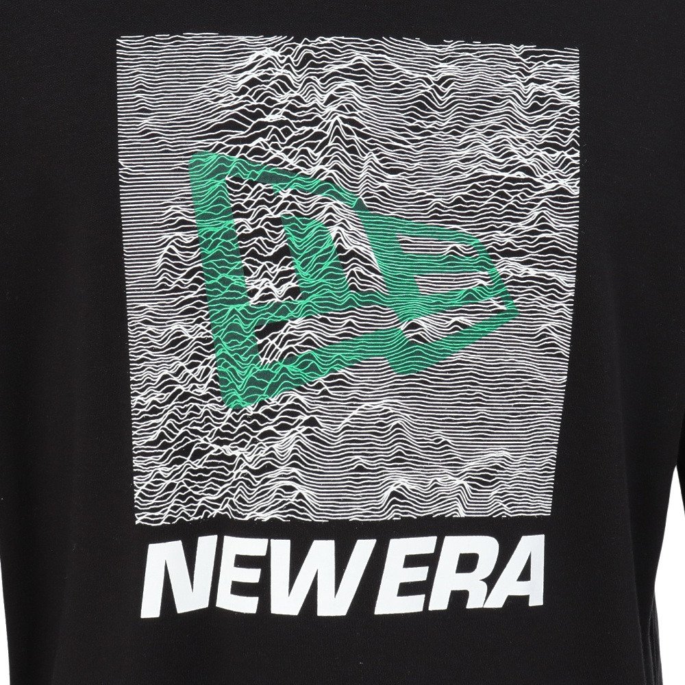 ニューエラ（NEW ERA）（メンズ、レディース）長袖 オーバーサイズド ウォーム Tシャツ Topographic Surface 14668843