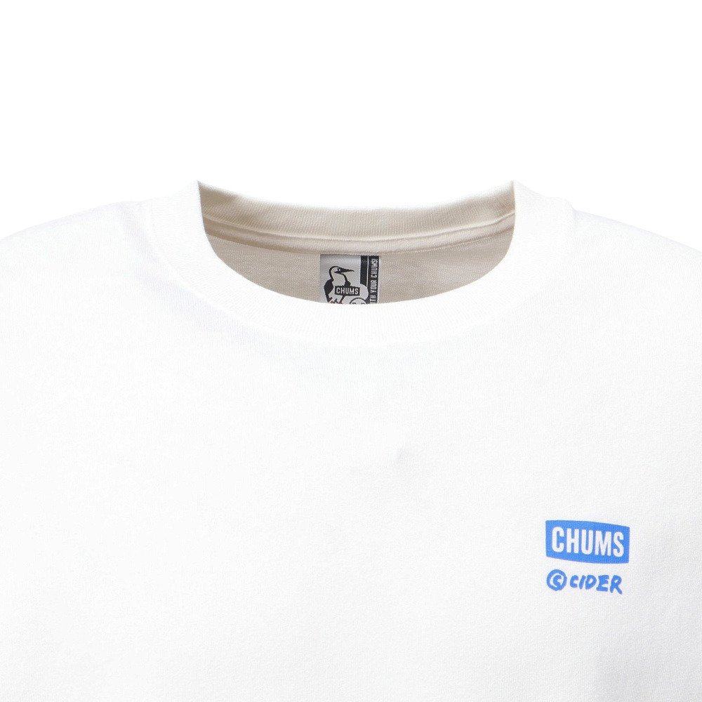 チャムス（CHUMS）（メンズ、レディース）かせきさいだぁパターンブラッシュドロングスリーブTシャツ CH01-2636-W001
