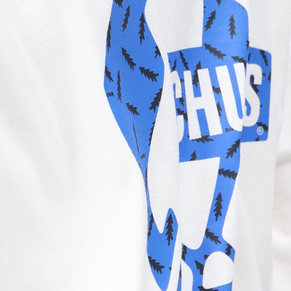 チャムス（CHUMS）（メンズ、レディース）かせきさいだぁパターンブラッシュドロングスリーブTシャツ CH01-2636-W001