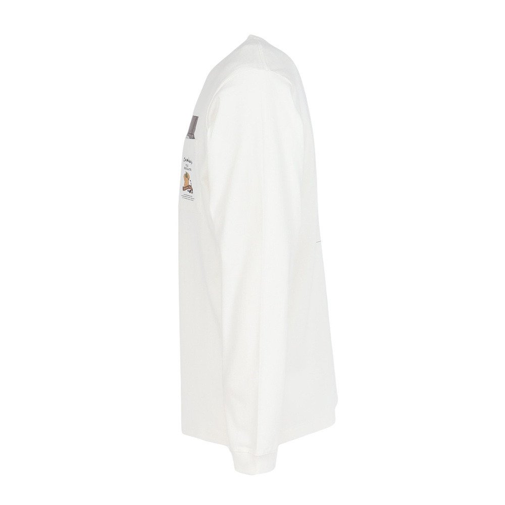 チャムス（CHUMS）（メンズ、レディース）ホットチョコレートポケットブラッシュド 長袖Tシャツ CH01-2659-W001