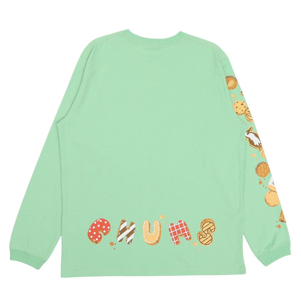 チャムス（CHUMS）（メンズ、レディース）ブービークッキーズブラッシュドロングスリーブTシャツ CH01-2661-M062
