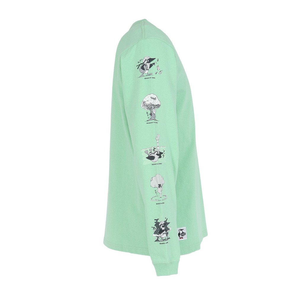 チャムス（CHUMS）（メンズ）ザ ニンジャ ブラッシュドロングスリーブTシャツ CH01-2662-M062