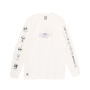 (メンズ)ザ ニンジャ ブラッシュドロングスリーブTシャツ CH01-2662-W001