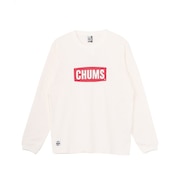 (メンズ)チャムスロゴ ブラッシュド ロングスリーブTシャツ CH01-2666-W057