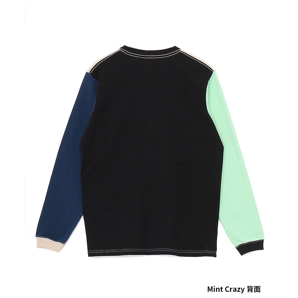 チャムス（CHUMS）（メンズ）ブービーフェイス ブラッシュドロングスリーブTシャツ CH01-2667-C110
