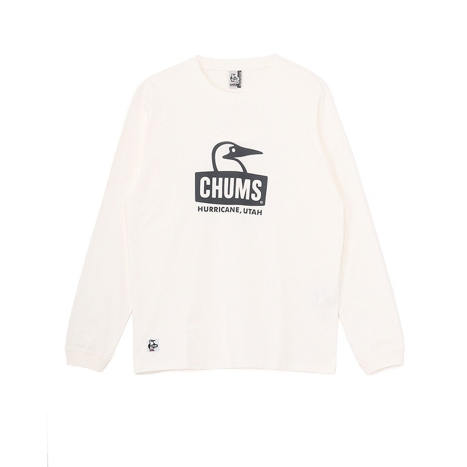チャムス（CHUMS）（メンズ）ブービーフェイス ブラッシュドロングスリーブTシャツ CH01-2667-W071