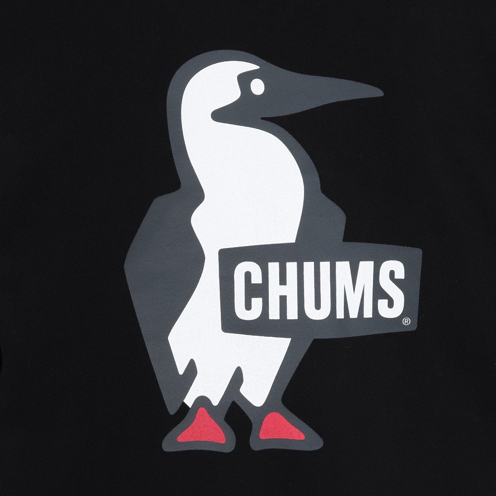 チャムス（CHUMS）（メンズ）ブービーロゴ ブラッシュド 長袖Tシャツ CH01-2668-C110