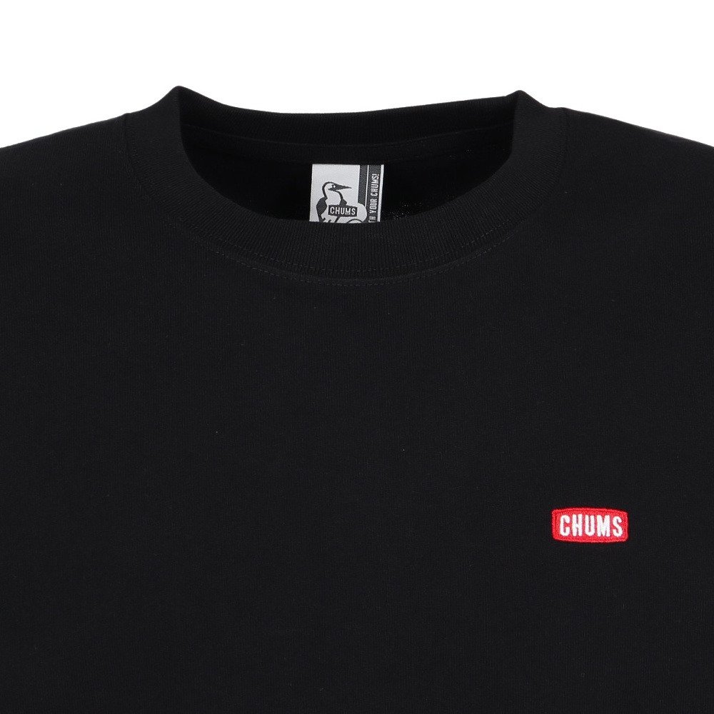 チャムス（CHUMS）（メンズ）ブービーロゴ ブラッシュド 長袖Tシャツ CH01-2668-K001