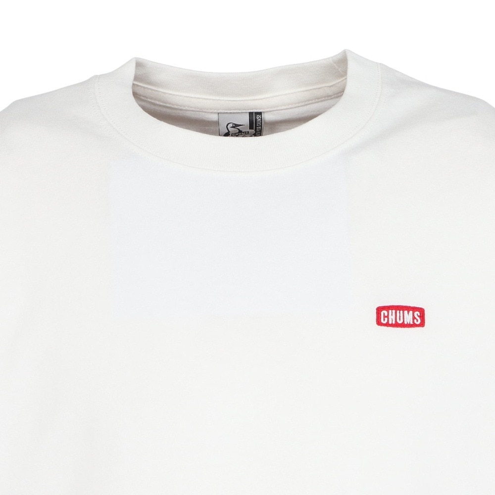 チャムス（CHUMS）（メンズ）ブービーロゴ ブラッシュド 長袖Tシャツ CH01-2668-W001