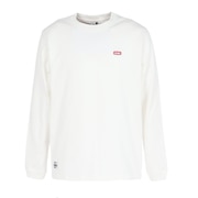 (メンズ)ブービーロゴ ブラッシュド 長袖Tシャツ CH01-2668-W001