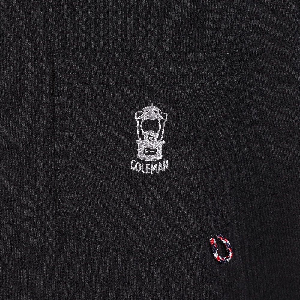 コールマン（Coleman）（メンズ）長袖 天竺ポケットTシャツ X5550A BLK