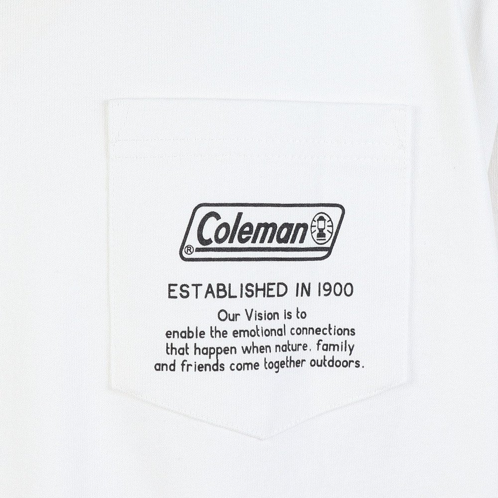 コールマン（Coleman）（メンズ）長袖 天竺バックプリントTシャツ X5551A OFF