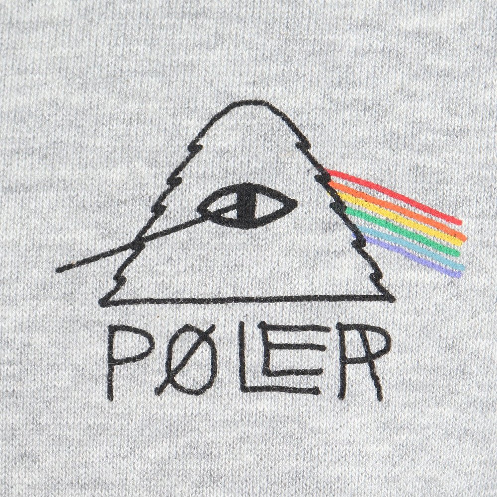 ポーラー（POLER）（メンズ）PSYCHEDELIC LOGO クルー シャツ 253MCV0041-HGY