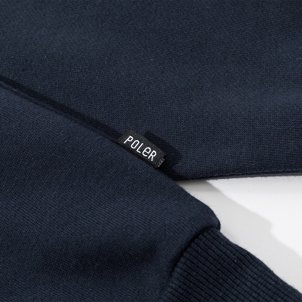 ポーラー（POLER）（メンズ）PSYCHEDELIC LOGO クルー シャツ 253MCV0041-NVY