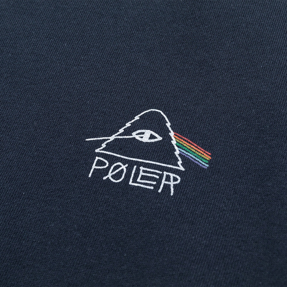 ポーラー（POLER）（メンズ）PSYCHEDELIC LOGO クルー シャツ 253MCV0041-NVY