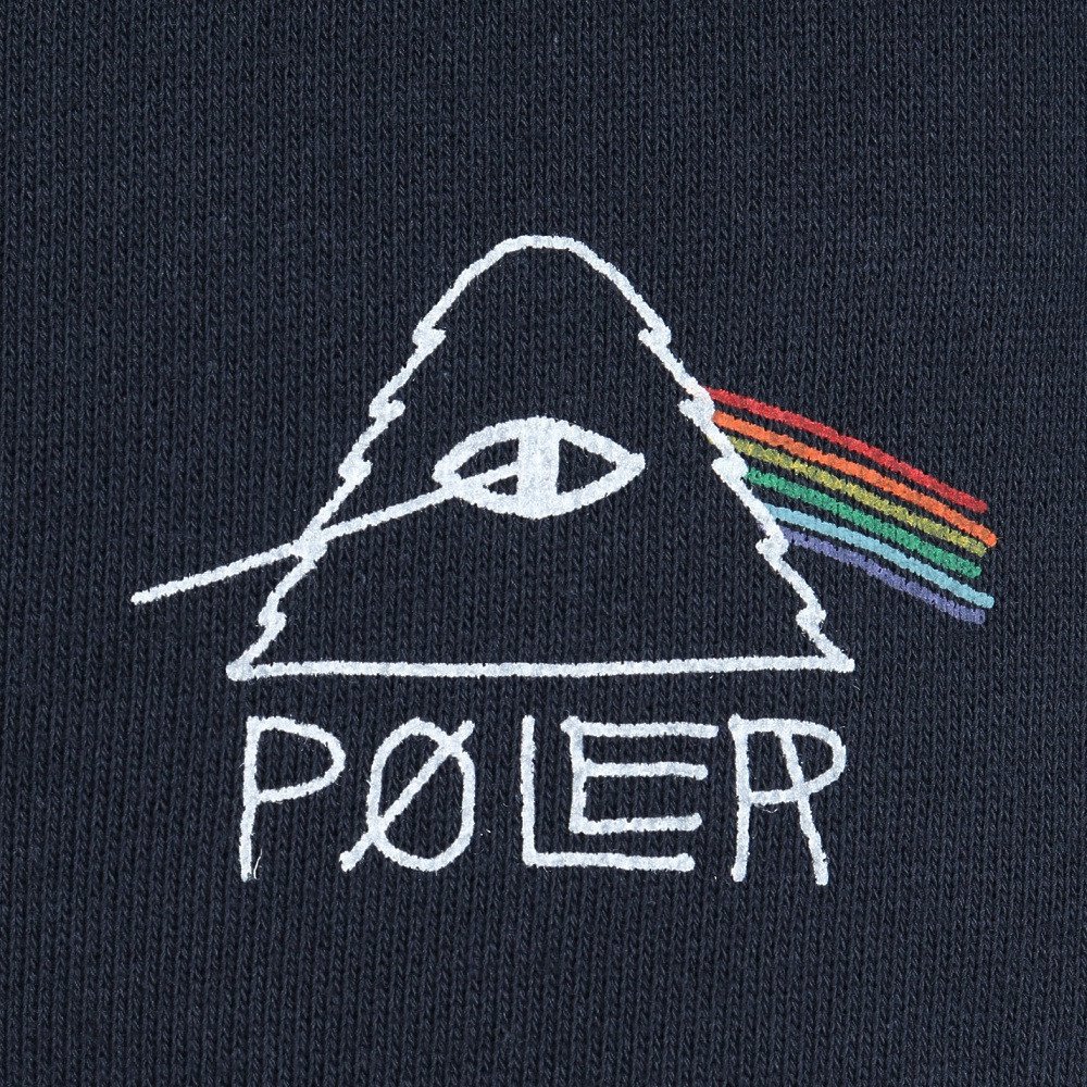 ポーラー（POLER）（メンズ）PSYCHEDELIC LOGO クルー シャツ 253MCV0041-NVY