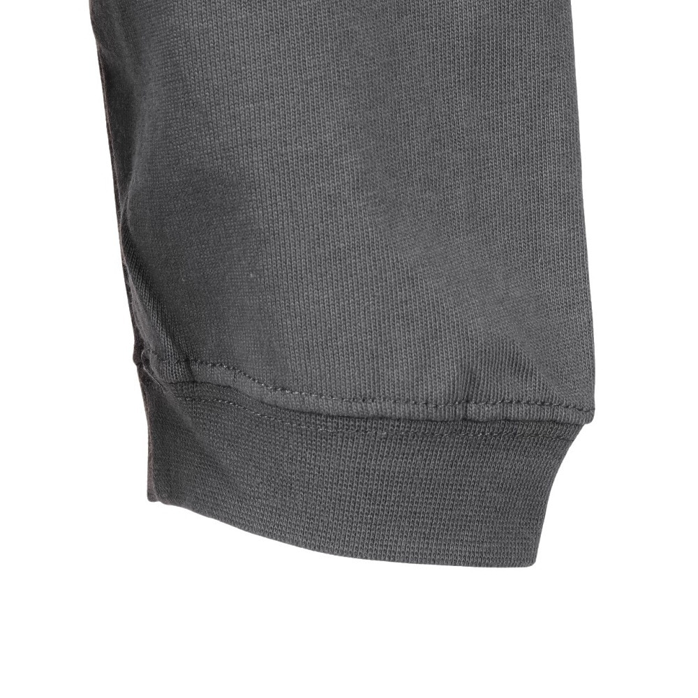 ゴースローキャラバン（GOSLOWCARAVAN）（メンズ）スクエアロゴ バックプリント 長袖Tシャツ 351902 BLK