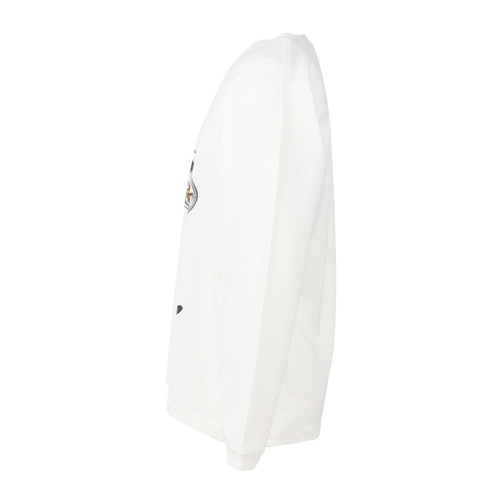 ゴースローキャラバン（GOSLOWCARAVAN）（メンズ、レディース）ナポリタン猫 長袖Tシャツ 351909 WHT