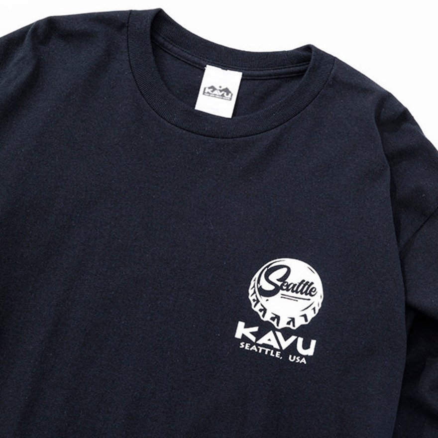 KAVU（KAVU）（メンズ）ロングスリーブ クラウンフロッグTシャツ 19822330