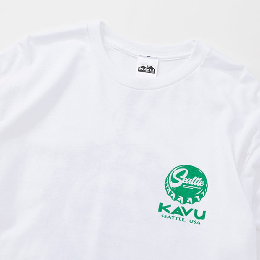 カブー（KAVU）（メンズ）ロングスリーブ クラウンフロッグTシャツ 19822330