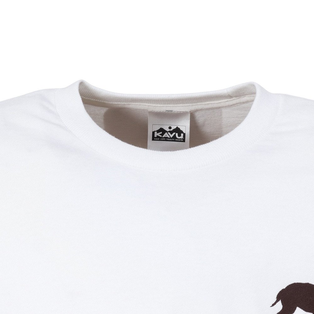 KAVU（KAVU）（メンズ）ロングスリーブディア Tシャツ 19822331ホワイト