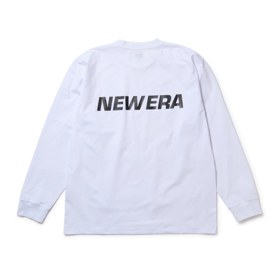 ニューエラ（NEW ERA）（メンズ、レディース）長袖 ユーティリティー オーバーサイズド Tシャツ Wordmark Logo 14774268