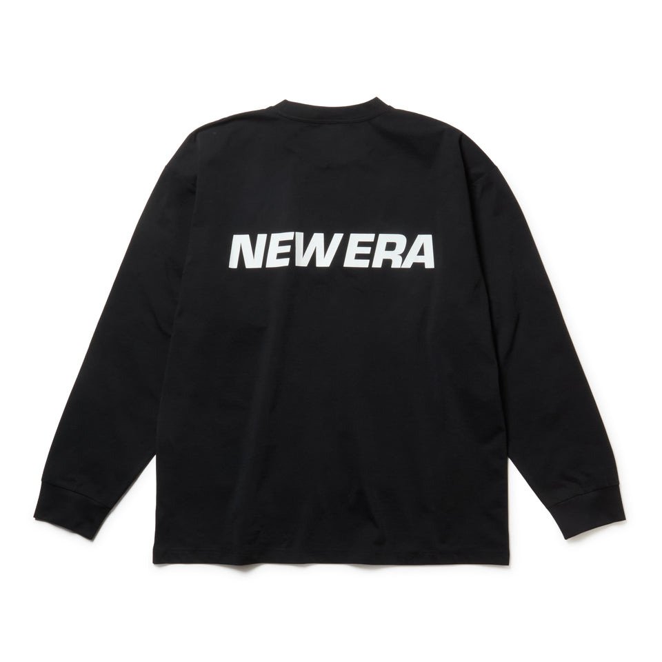 ニューエラ（NEW ERA）（メンズ、レディース）長袖 ユーティリティー オーバーサイズド Tシャツ Wordmark Logo 14774269