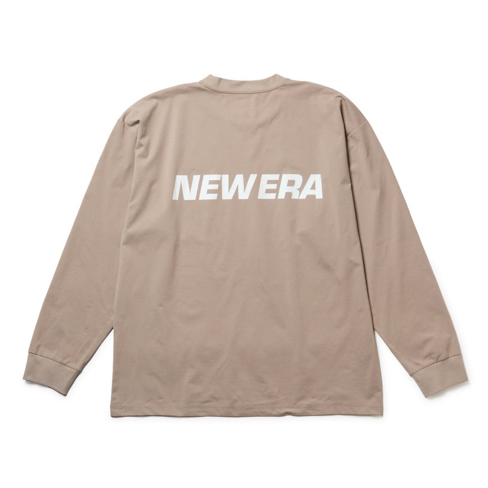 ニューエラ（NEW ERA）（メンズ、レディース）長袖 ユーティリティー オーバーサイズド Tシャツ Wordmark Logo 14774270