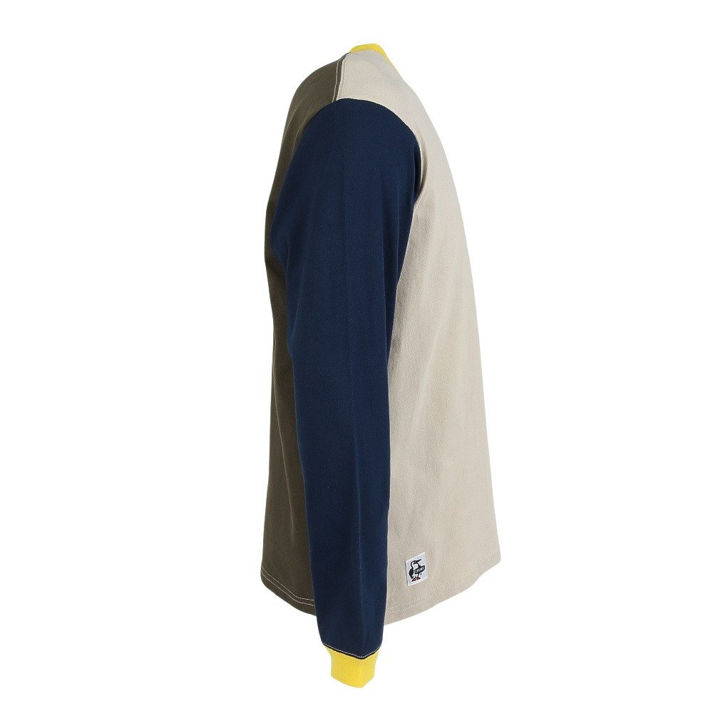 チャムス（CHUMS）（メンズ）長袖 ブービー ロゴ ロングスリーブ Tシャツ CH01-2727-C086