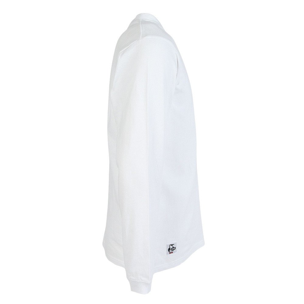 チャムス（CHUMS）（メンズ）ブービー ロゴ ロングスリーブTシャツ CH01-2727-W001