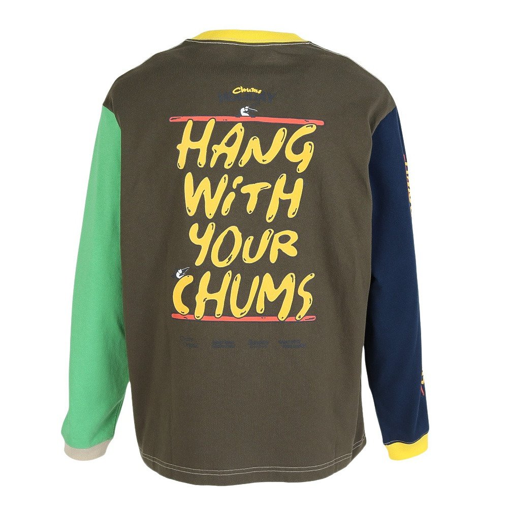 チャムス（CHUMS）（メンズ）長袖 HWYCホットドッグ ロングスリーブ Tシャツ CH01-2731-C086