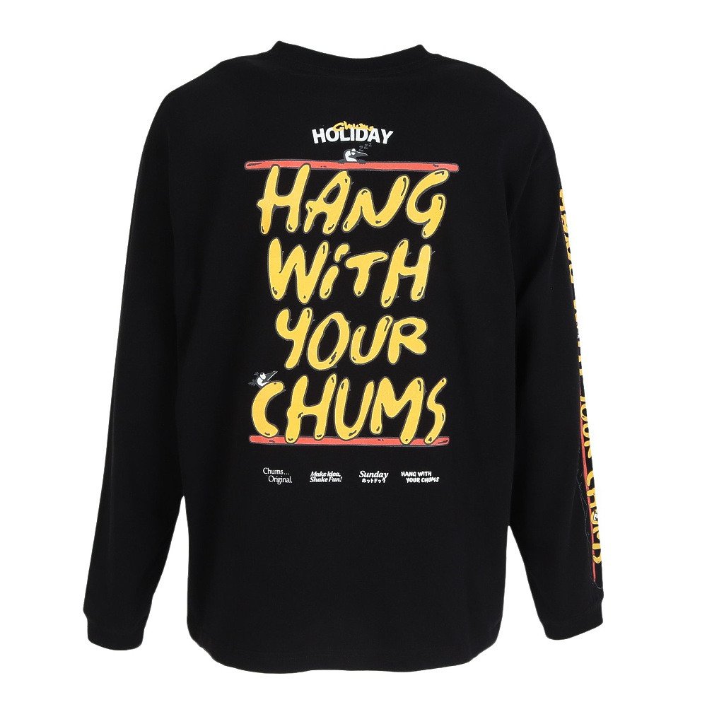 チャムス（CHUMS）（メンズ）長袖 HWYCホットドッグ ロングスリーブTシャツ CH01-2731-K001